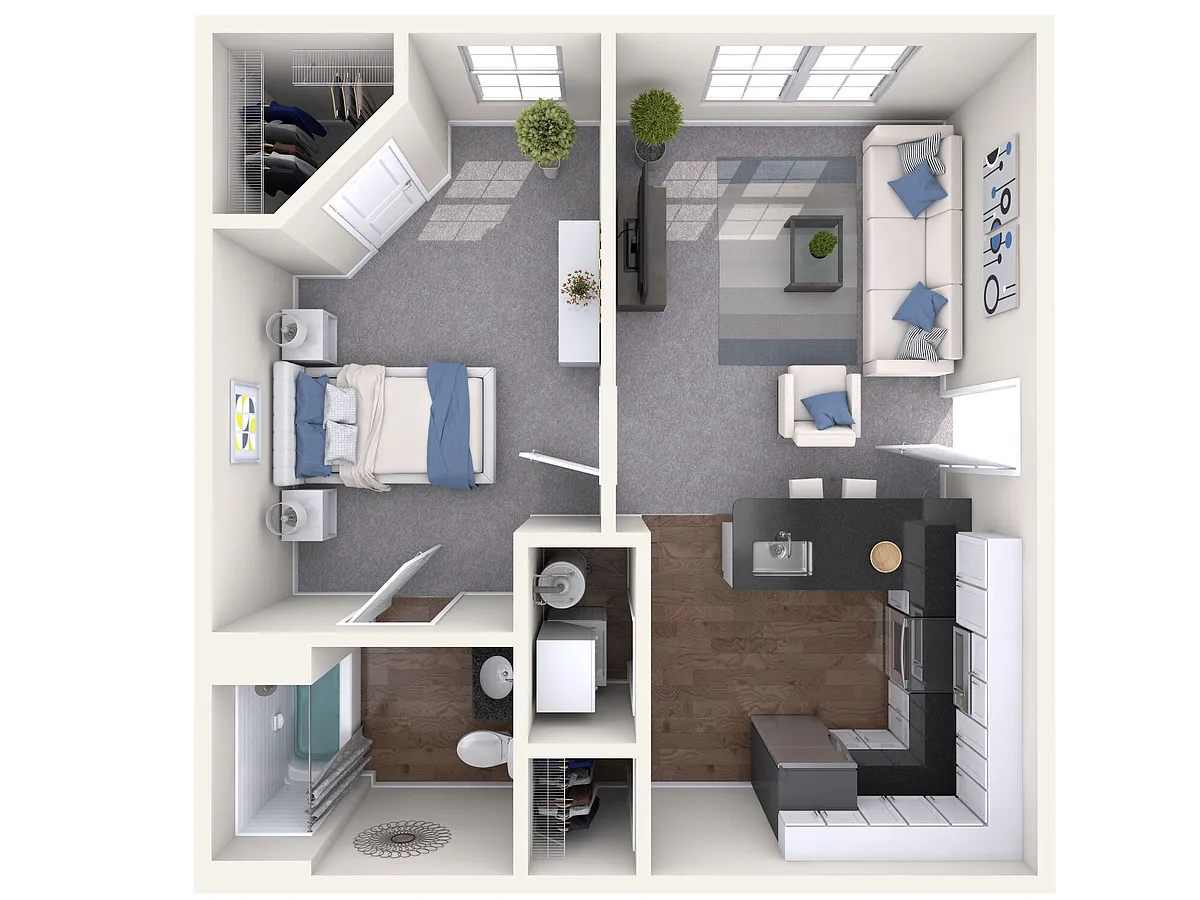 Floor plan The 600