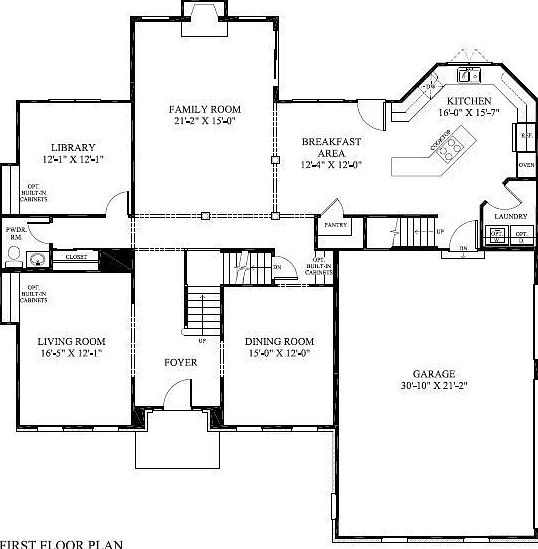 1st Floor Plan 