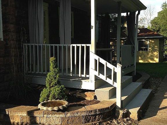 Back porch/main entrance