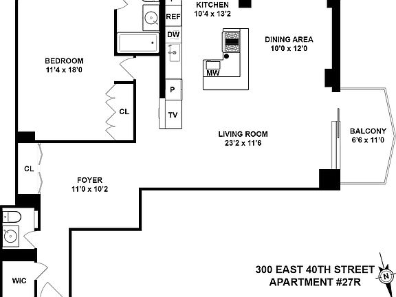 2nd image of 300 E 40th St APT 27R