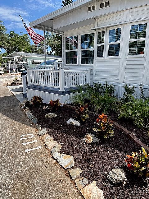Front Porch & Gardens