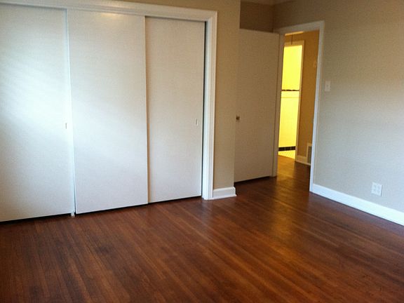 Large closets in bedrooms