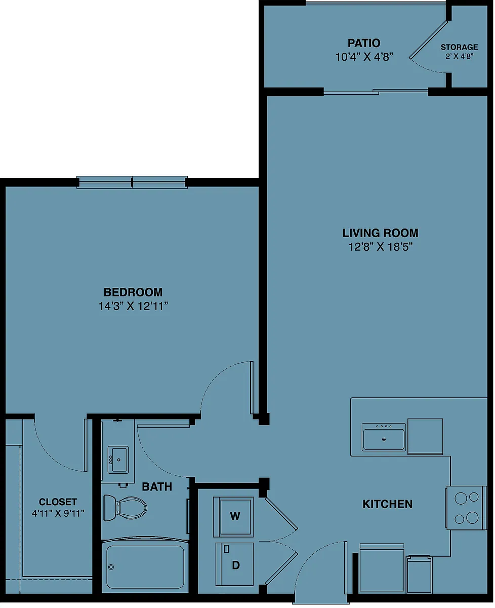 Floor plan A1a