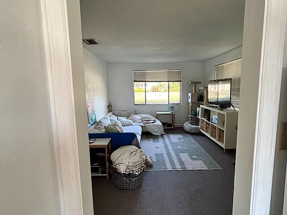 Looking at living room from kitchen