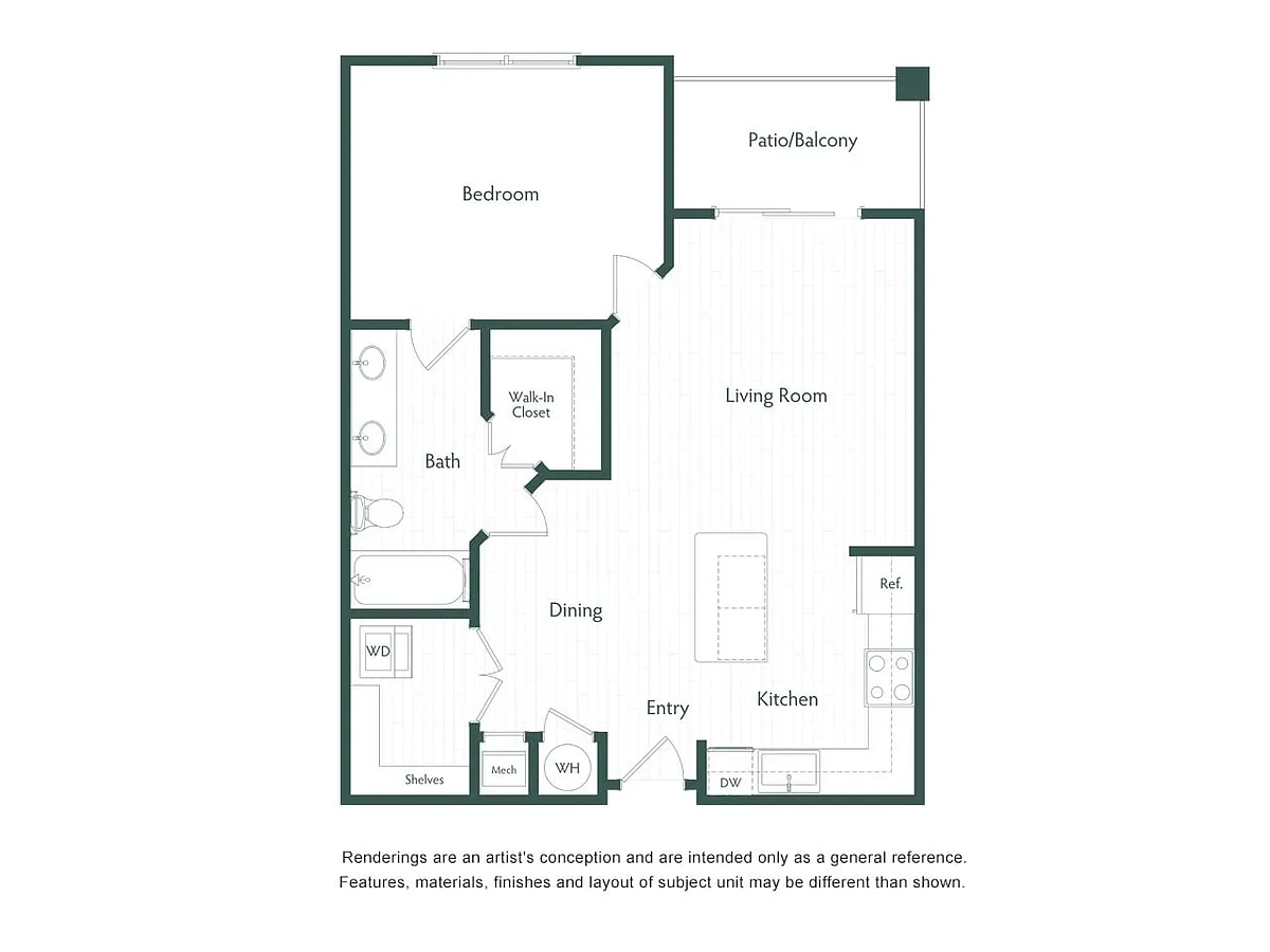 Floor plan Picasso