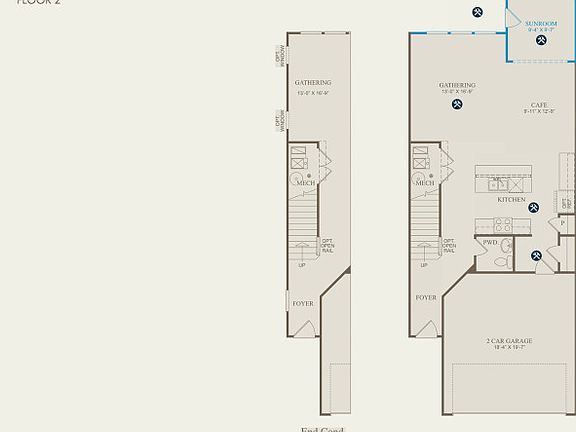 Ashton Floor Plan, Quick Move-in Home, Floor 1