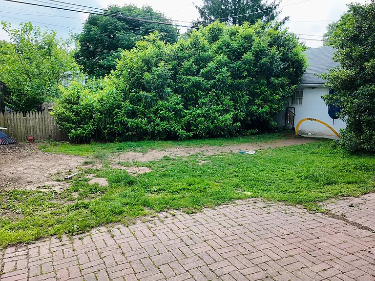 Back yard play area