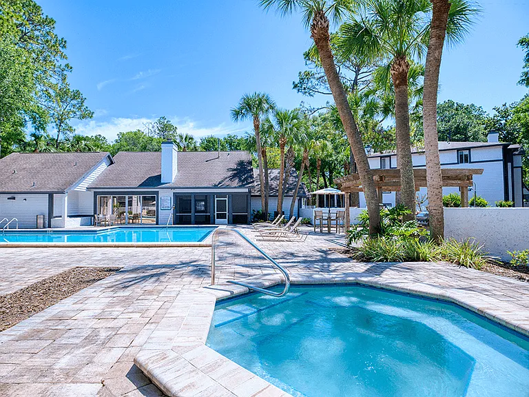 Residents Love Relaxing in Our Hot Tub!