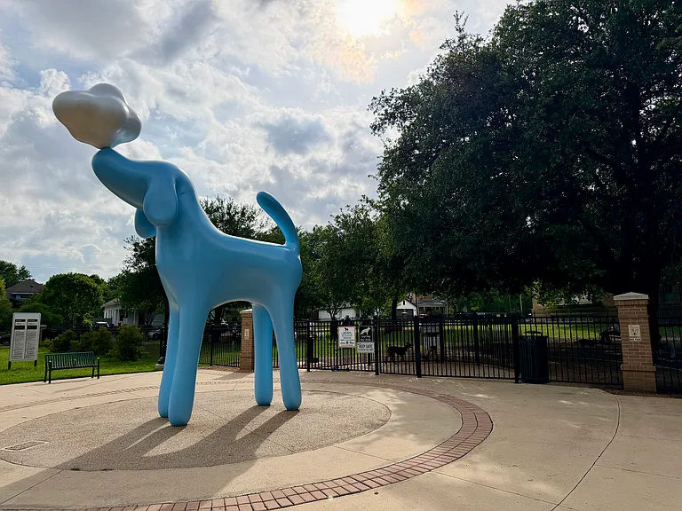 Crockett Dog Park nearby