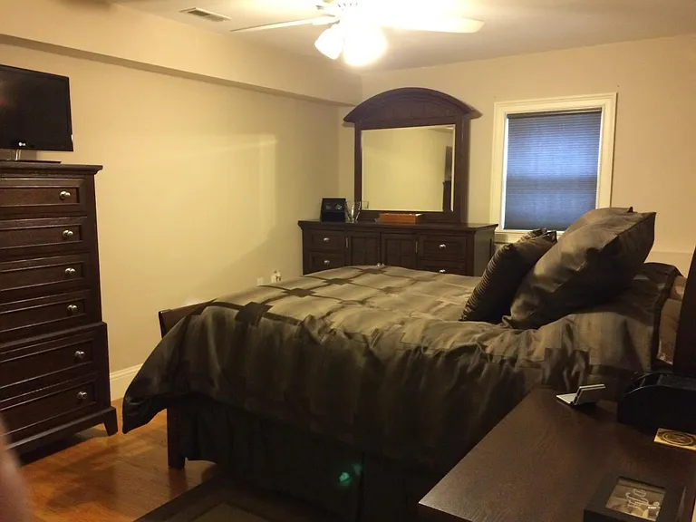 Rear Bedroom with king bed