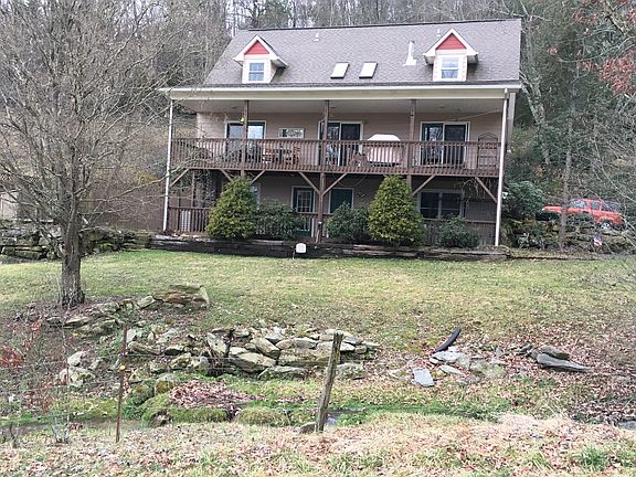 Back facing views and creek