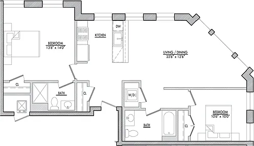 Floor plan B3-1