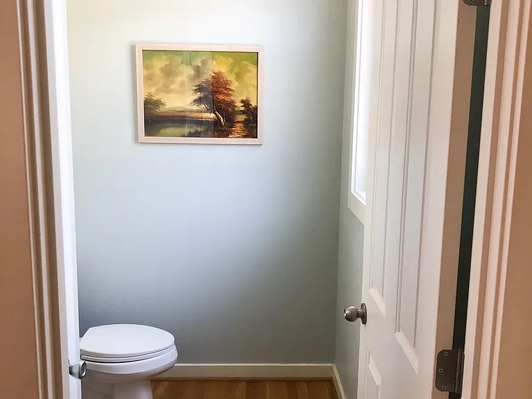 Main floor powder room