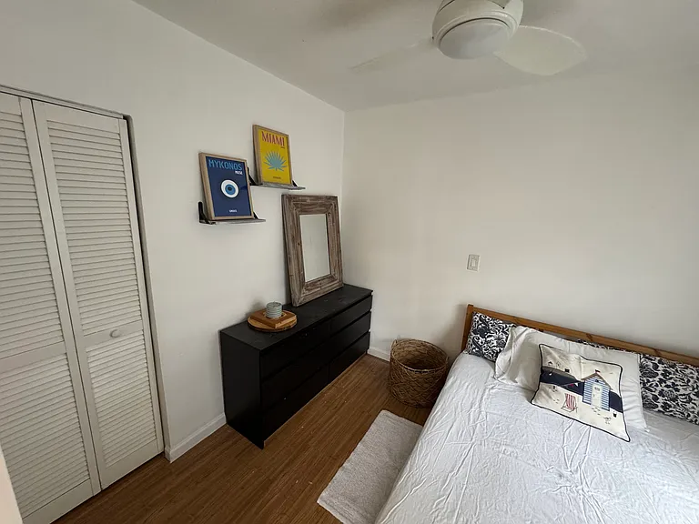 a view when apartment was furnished