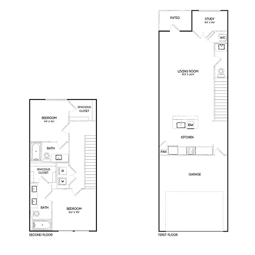 Floor plan TH4A