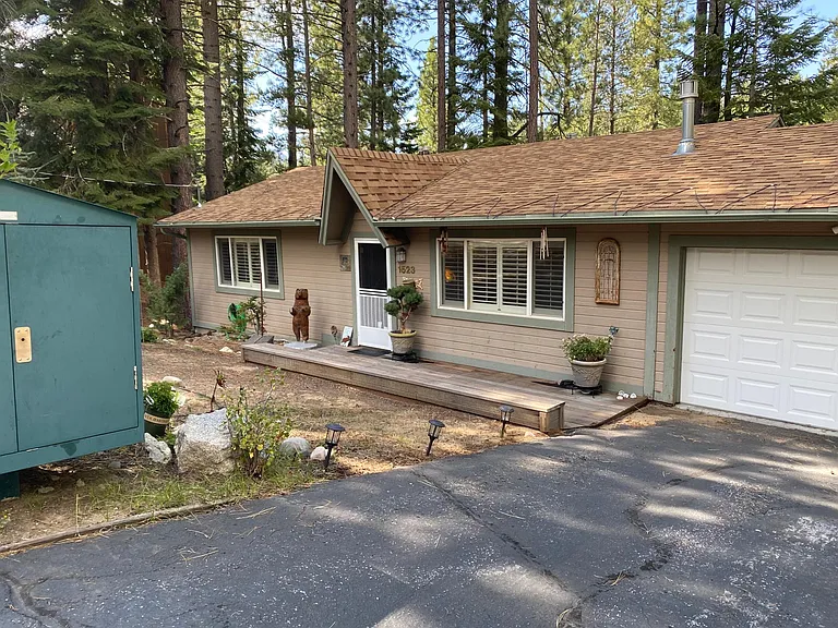 Front of the house as it appears