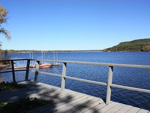 View of St Croix River from deck