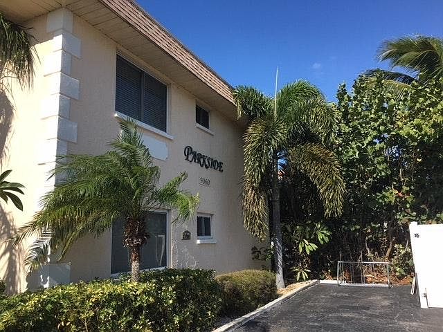 outside building