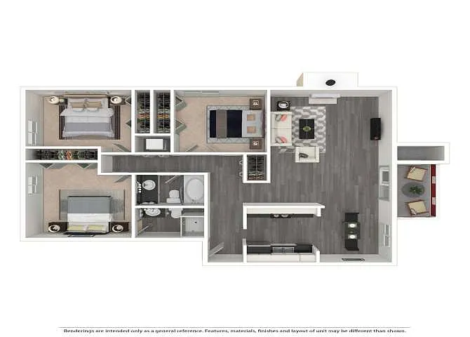 Floor plan C2A The Peachtree