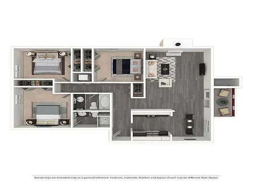Floor plan C2A The Peachtree