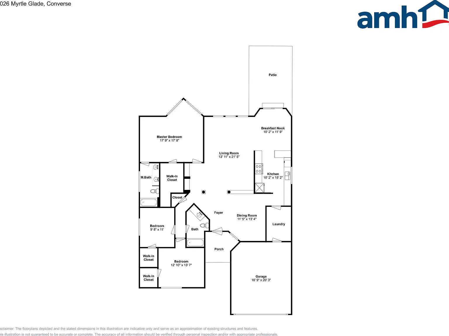 3 bed, 2.0 bath, 1893 sqft, $1,835 — Photo 2