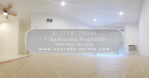Floor plan 1 Bed - 1 Ba
