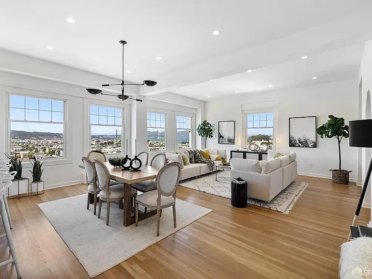 living & dining room