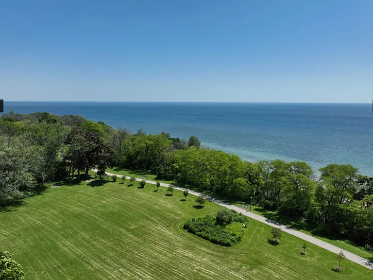 Lake Michigan view from common terrace
