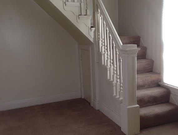 Stairway leading upstairs