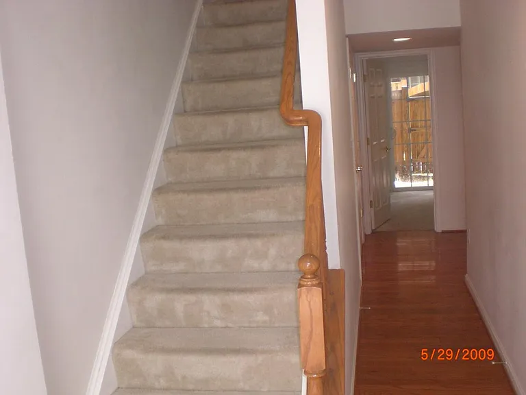 Stair case to second floor