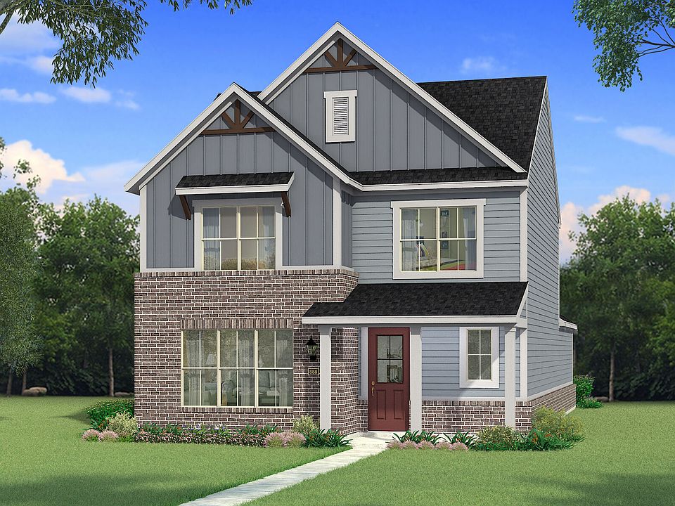 The Blanco - Farmhouse 1 Elevation
