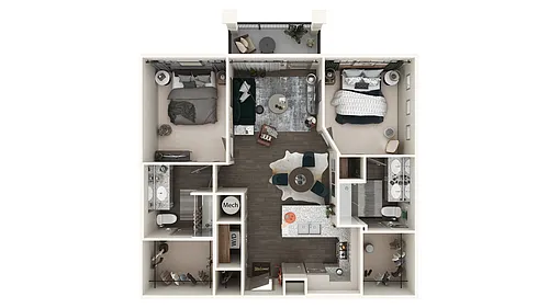 Floor plan The Meck