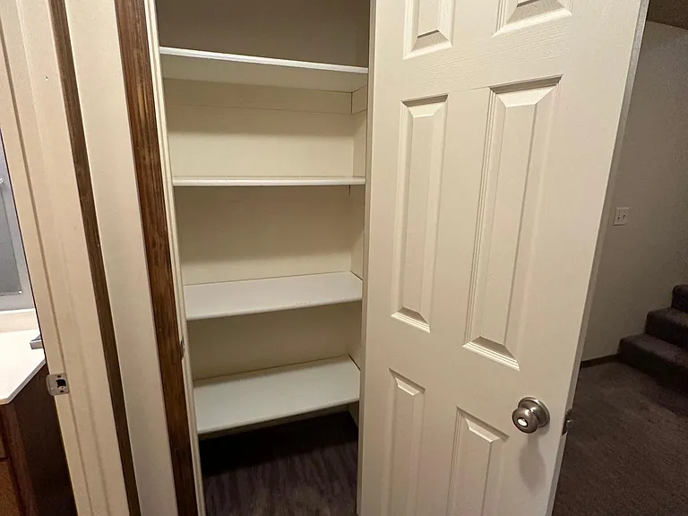 downstairs storage closet