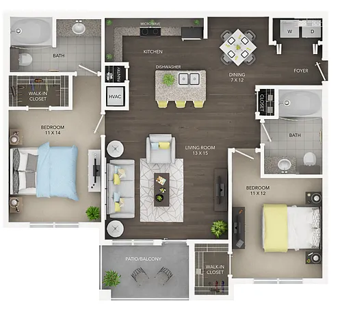 Floor plan C1