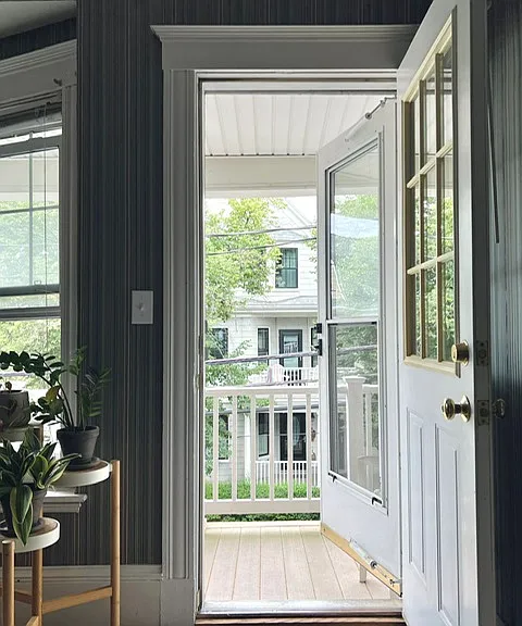 office out to front porch