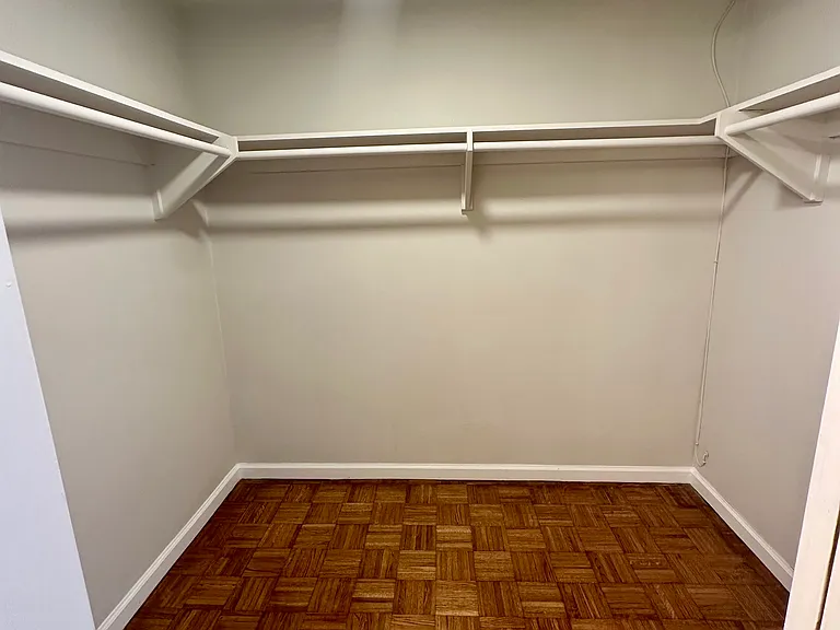 Walk-in closet for primary bedroom