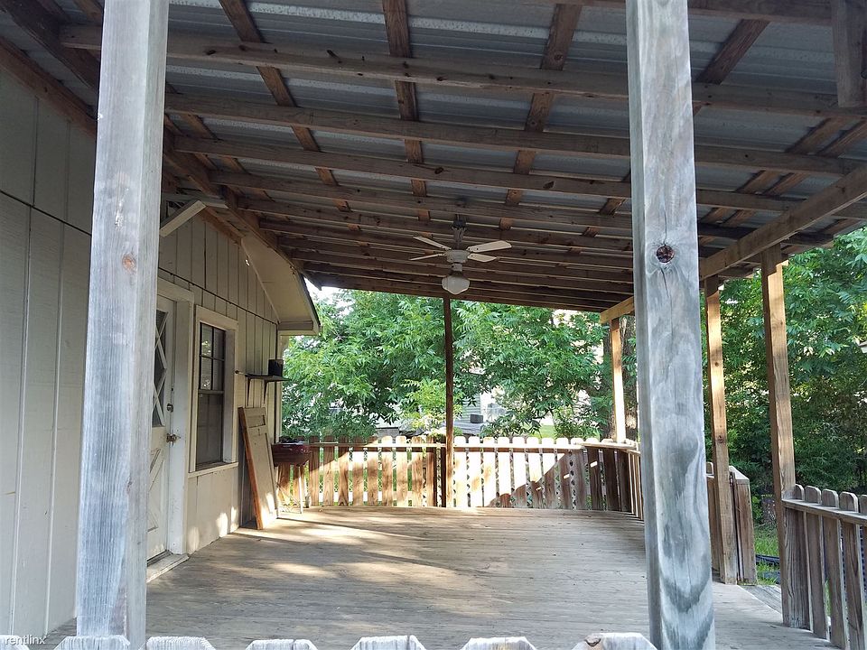 Covered Back Deck