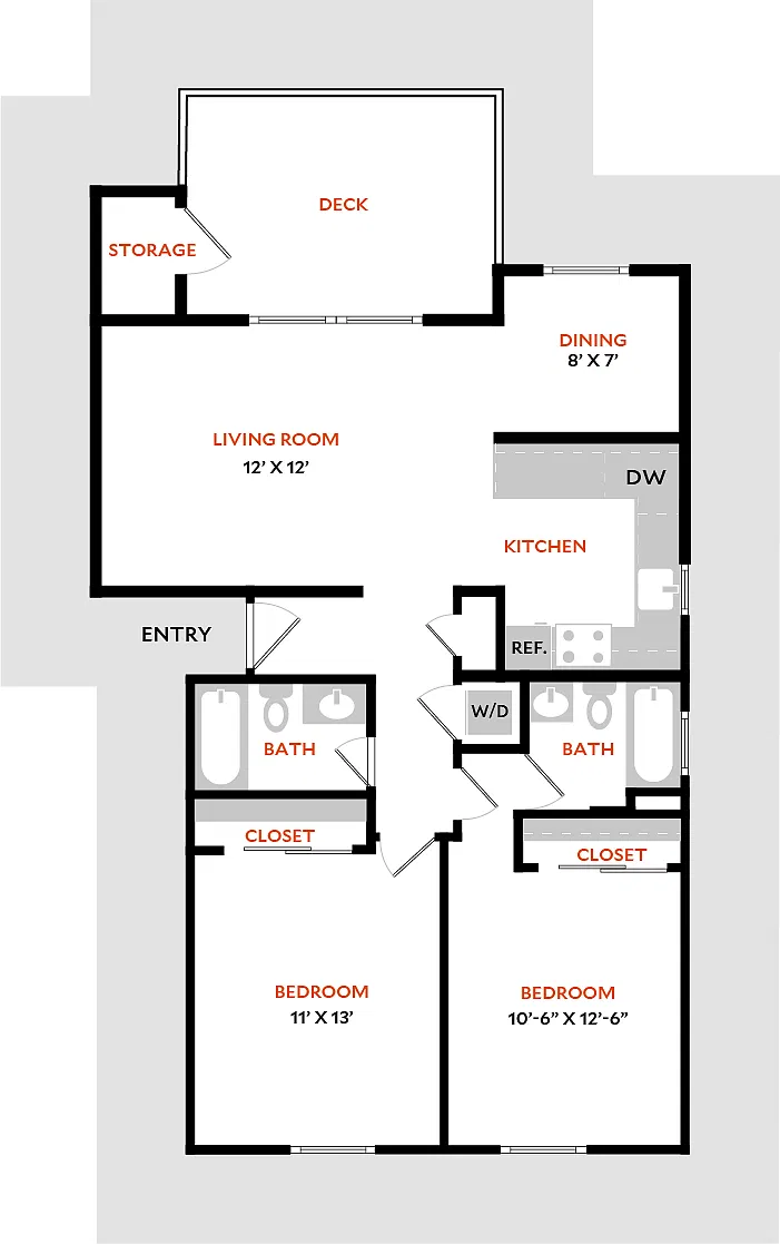 Floor plan Plan 2AR