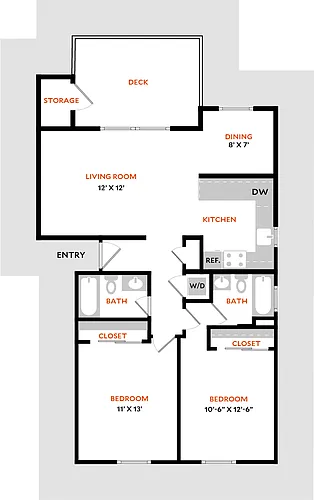 Floor plan Plan 2AR
