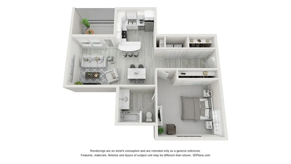 Floor plan The Magnolia Villa