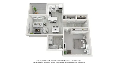 Floor plan The Magnolia Villa