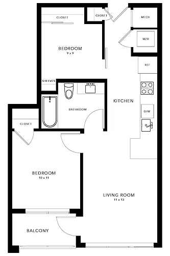 Floor plan B2