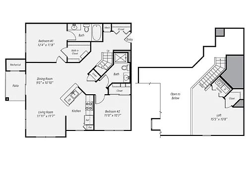 Floor plan B3L
