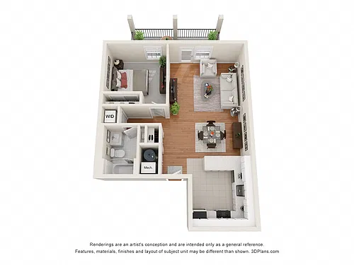 Floor plan The Fan