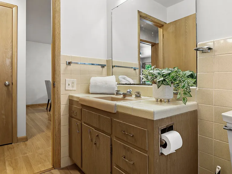 Plenty of storage and countertop space!