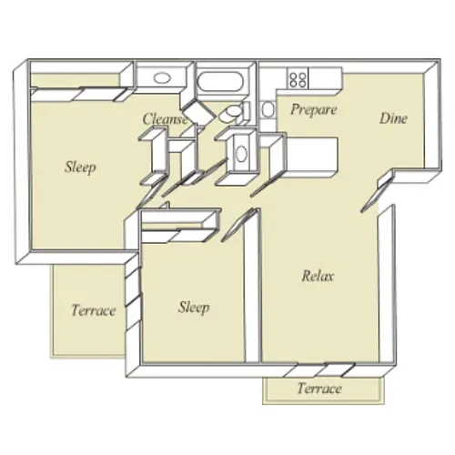 Floor plan Marble