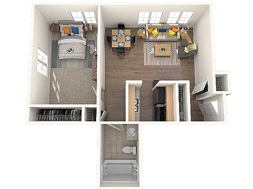 Floor plan Studio