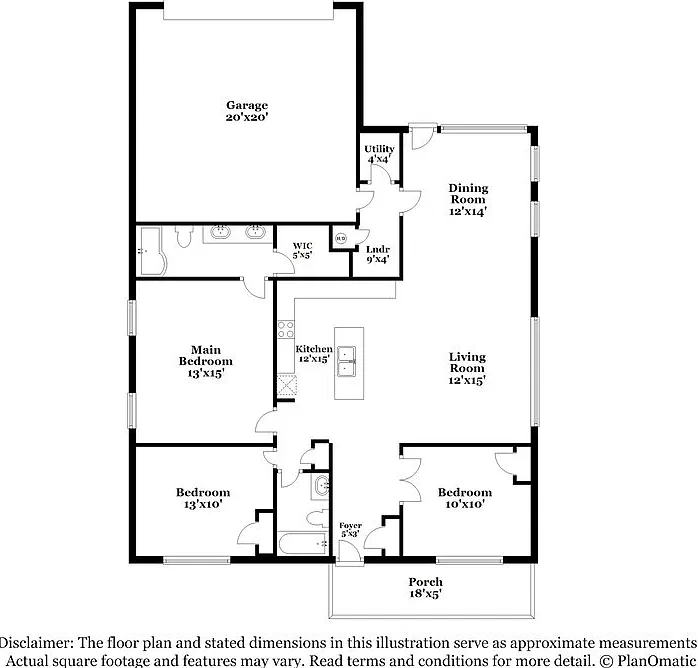 3 bed, 2.0 bath, 1392 sqft, $3,180 — Photo 2