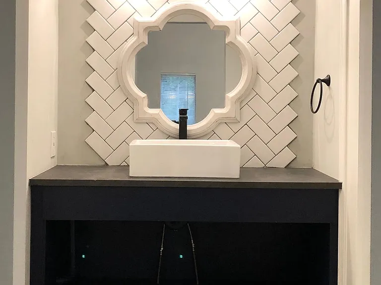 Custom master bath