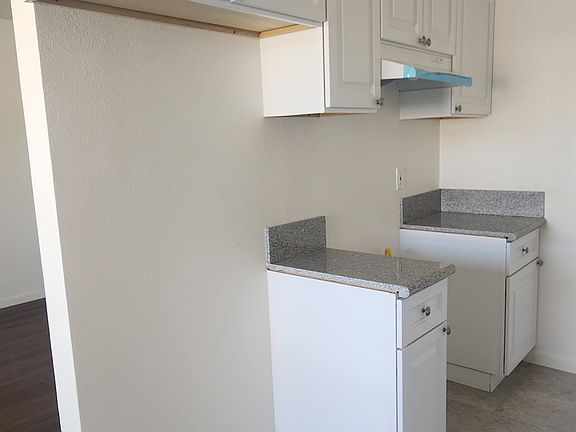 New stainless steel stove to be installed.